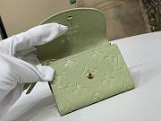 Louis Vuitton LV x TM Rosalie Coin Purse Green 11x8x2.5cm - 3