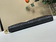 Louis Vuitton LV × TM Zippy Wallet Black 19.5x10.5x2.5cm - 5
