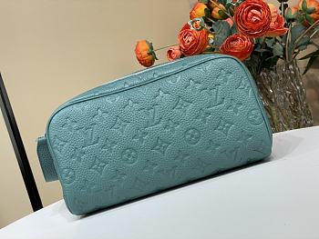 Louis Vuitton LV Dopp Kit Lake Green 28x15x16.5cm