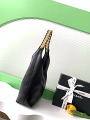 Chanel Small Hobo Bag Black 27x23x21cm - 3