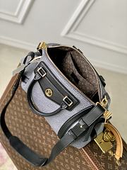 Louis Vuitton LV Biker MM Bag Dark Denim 38x15x15cm - 6