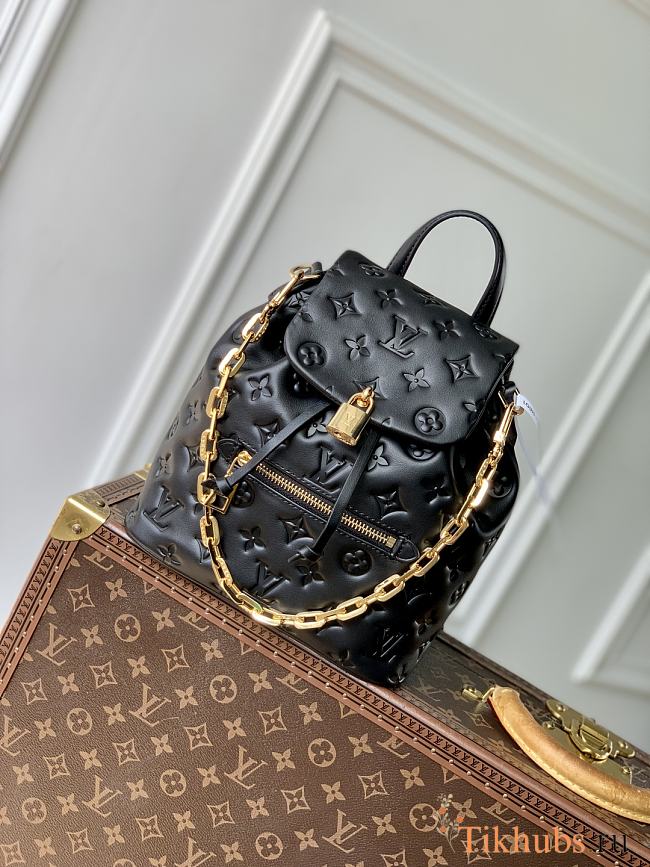 Louis Vuitton LV Coussin Backpack PM Black 26x21x10cm - 1