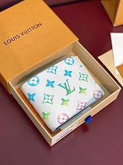 Louis Vuitton LV Multiple Wallet White 11.5x9x1.5cm - 1
