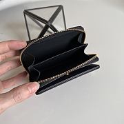 Louis Vuitton LV Lou Wallet Black/Pink 11.5x8.5x2.2cm - 5