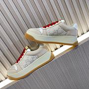 Gucci Screener GG Leather-trimmed Canvas Sneakers - 5