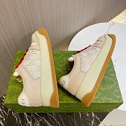 Gucci Screener GG Leather-trimmed Canvas Sneakers - 4