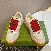 Gucci Screener GG Leather-trimmed Canvas Sneakers - 2