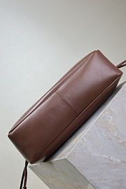 YSL Jamie 4.3 Pochon Bag Brown 35x35x10cm - 3