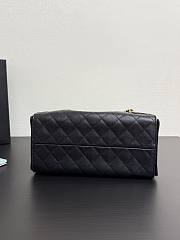 Chanel Medium 25C Hobo Bag Black Caviar Gold 40x30x15cm - 4