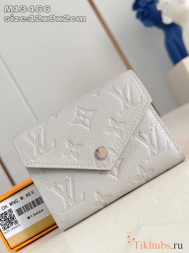 Louis Vuitton LV Victorine Wallet Mist Grey 12x9.5x2.5cm - 1