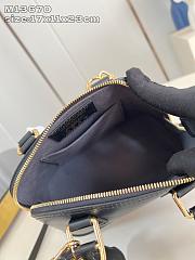 Louis Vuitton Alma BB LV x TM Black Bag 23.5x17.5x11.5cm - 5