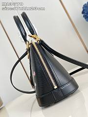 Louis Vuitton Alma BB LV x TM Black Bag 23.5x17.5x11.5cm - 3