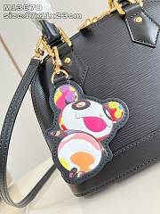 Louis Vuitton Alma BB LV x TM Black Bag 23.5x17.5x11.5cm - 2