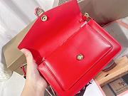 Bvlgari Serpenti Bag Forever East-West Red 22cm - 2