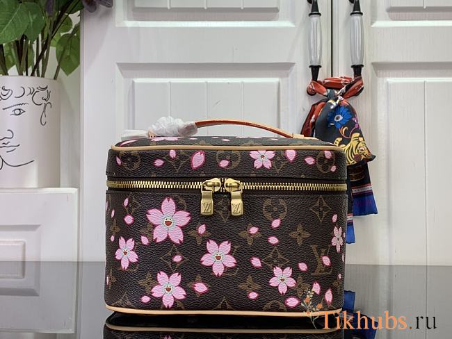 Louis Vuitton LV x TM Nice Mini Cosmetic Bag 20x12x13.5cm - 1