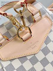 Louis Vuitton LV Montsouris PM Blackpack White 30x28x18cm - 6