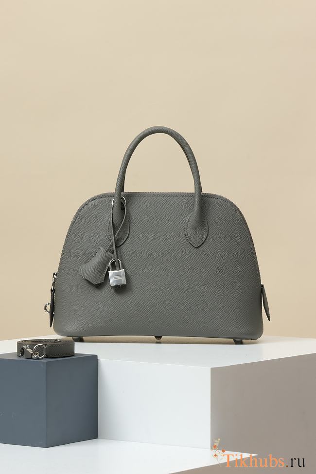 Hermes Bolide 25 Bag Grey Silver 25x19x10.5cm - 1