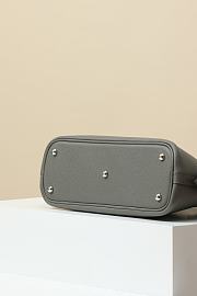 Hermes Bolide 25 Bag Grey Silver 25x19x10.5cm - 5