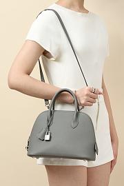Hermes Bolide 25 Bag Grey Silver 25x19x10.5cm - 3