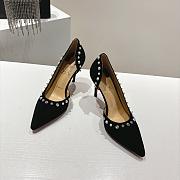 Christian Louboutin Anjalina 85 Black Suede Heel 8.5cm - 2