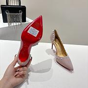 Christian Louboutin Anjalina 85 Pink Suede Heel 8.5cm - 5
