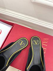 Valentino Black Slides - 3