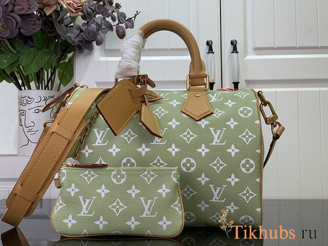 Louis Vuitton LV Speedy P9 30 Frozen Lime 32x22.5x18cm - 1