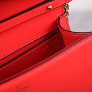 Valentino Garavani Small Loco Red Shoulder Bag 20x11x5cm - 6