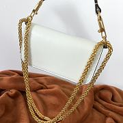 Valentino Garavani Small Loco White Shoulder Bag 20x11x5cm - 6