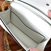 Valentino Garavani Small Loco White Shoulder Bag 20x11x5cm - 5