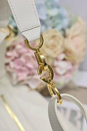 Dior Medium D-Journey Bag White 33x16x15cm - 6