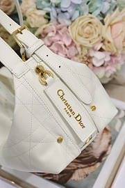 Dior Medium D-Journey Bag White 33x16x15cm - 4