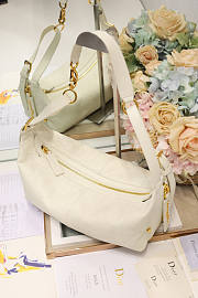 Dior Medium D-Journey Bag White 33x16x15cm - 2