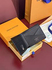 Louis Vuitton LV Multiple Wallet Black 11.5x9x1.5cm - 4