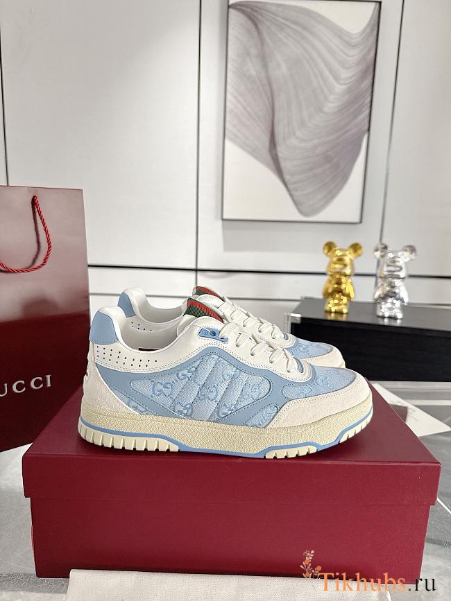 Gucci Re-Web Sneaker Light Blue - 1