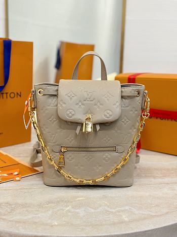 Louis Vuitton LV Coussin Backpack PM Grey 26x21x10cm