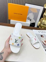Louis Vuitton LV x TM 6AM Flat Mule White - 5