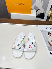 Louis Vuitton LV x TM 6AM Flat Mule White - 2