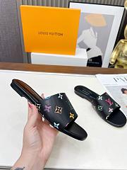 Louis Vuitton LV x TM 6AM Flat Mule Black - 3