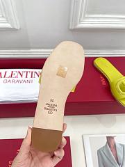 Valentino Yellow Slides - 5