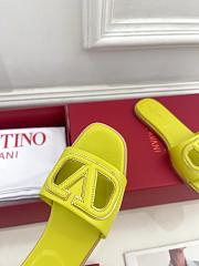 Valentino Yellow Slides - 4