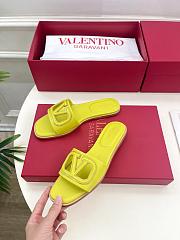 Valentino Yellow Slides - 3