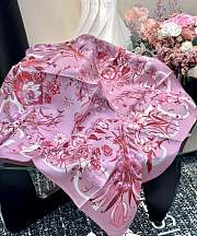 Gucci Pink Scarf 90x90cm - 4
