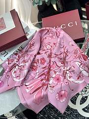 Gucci Pink Scarf 90x90cm - 3