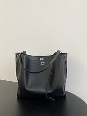 Balenciaga Rodeo North-South Tote Bag Black 33x24x9.9cm - 1