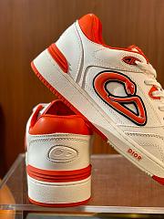 Dior Kaws B57 Dribble Low-Top Sneaker White Red - 3