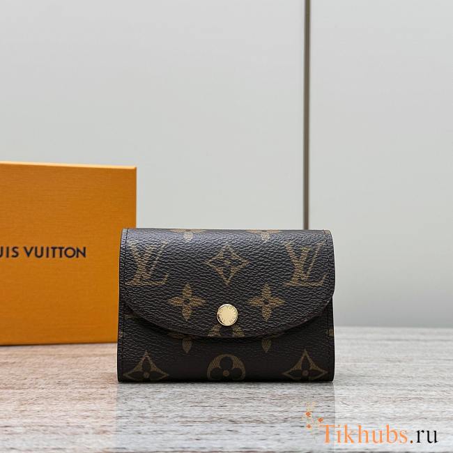 Louis Vuitton LV Rosalie Coin Rose Ballerine 11x8x2.5cm - 1
