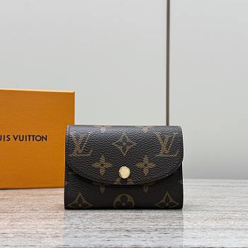 Louis Vuitton LV Rosalie Coin Rose Ballerine 11x8x2.5cm