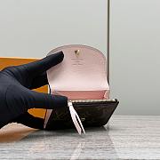Louis Vuitton LV Rosalie Coin Rose Ballerine 11x8x2.5cm - 2