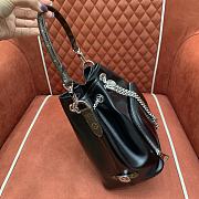 Louis Vuitton LV No Way Vibe Black Bag 24x22.5x15.5cm - 4